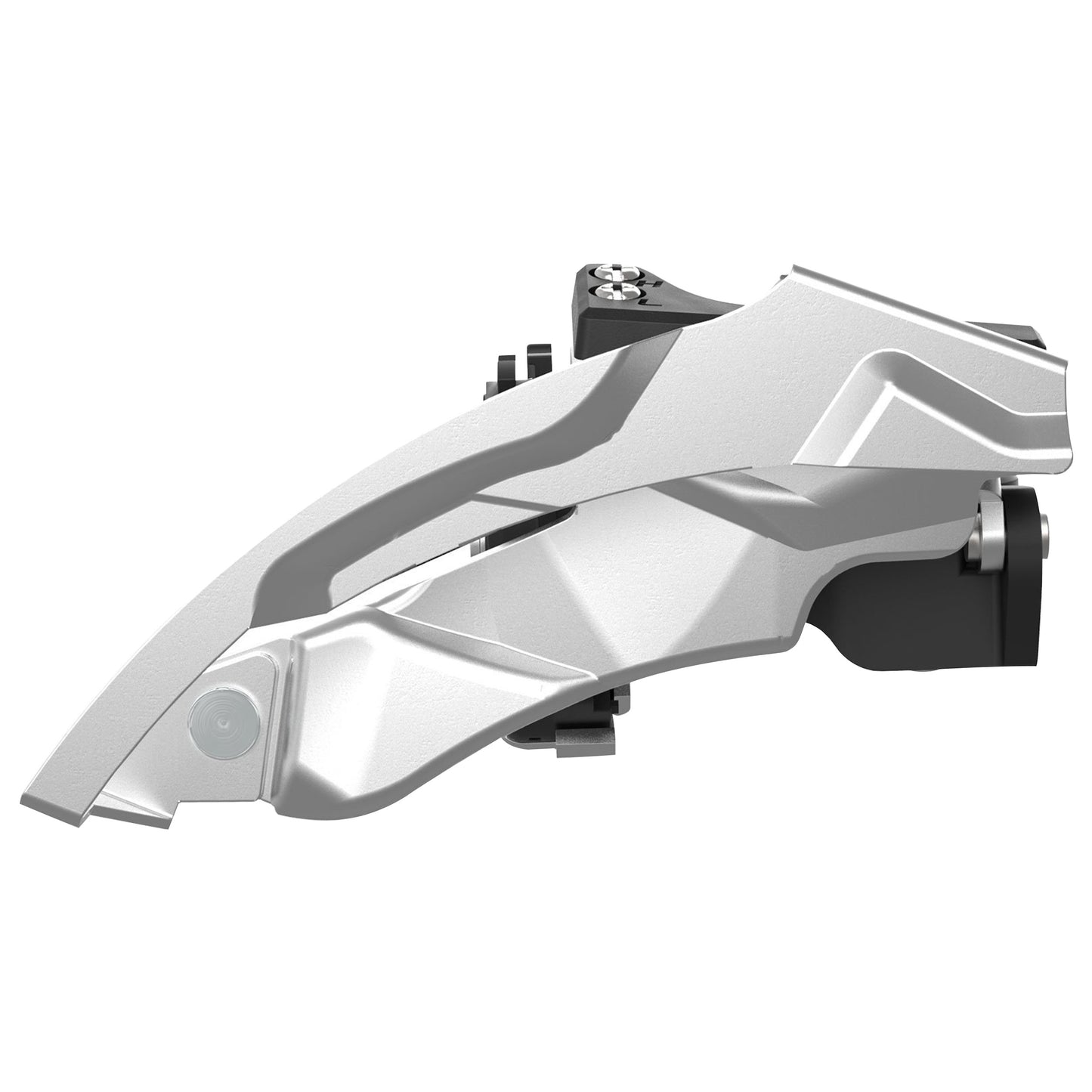 Dérailleur VTT avant Sunrace m920 à collier bas 34,9 pour triple plateau 44x32x22 tirage haut-bas avec collier adaptateur 31.8 et 28.6