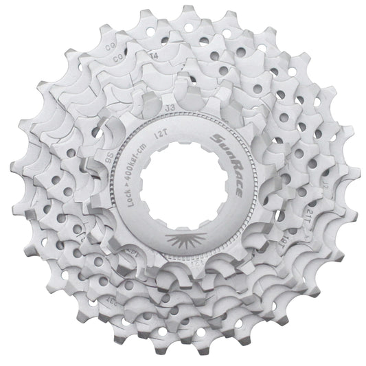Cassette 9v. Sunrace r91 12-25 route pour Shimano nickel (12-13-14-15-17-19-21-23-25)