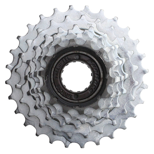 Sunrace 6V Freewheel 14-28 silver indexed
