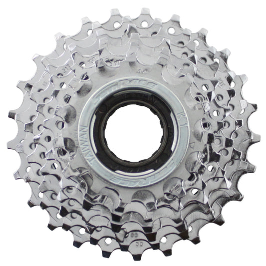 Sunrace 7-speed 13-25 indexed chrome freewheel