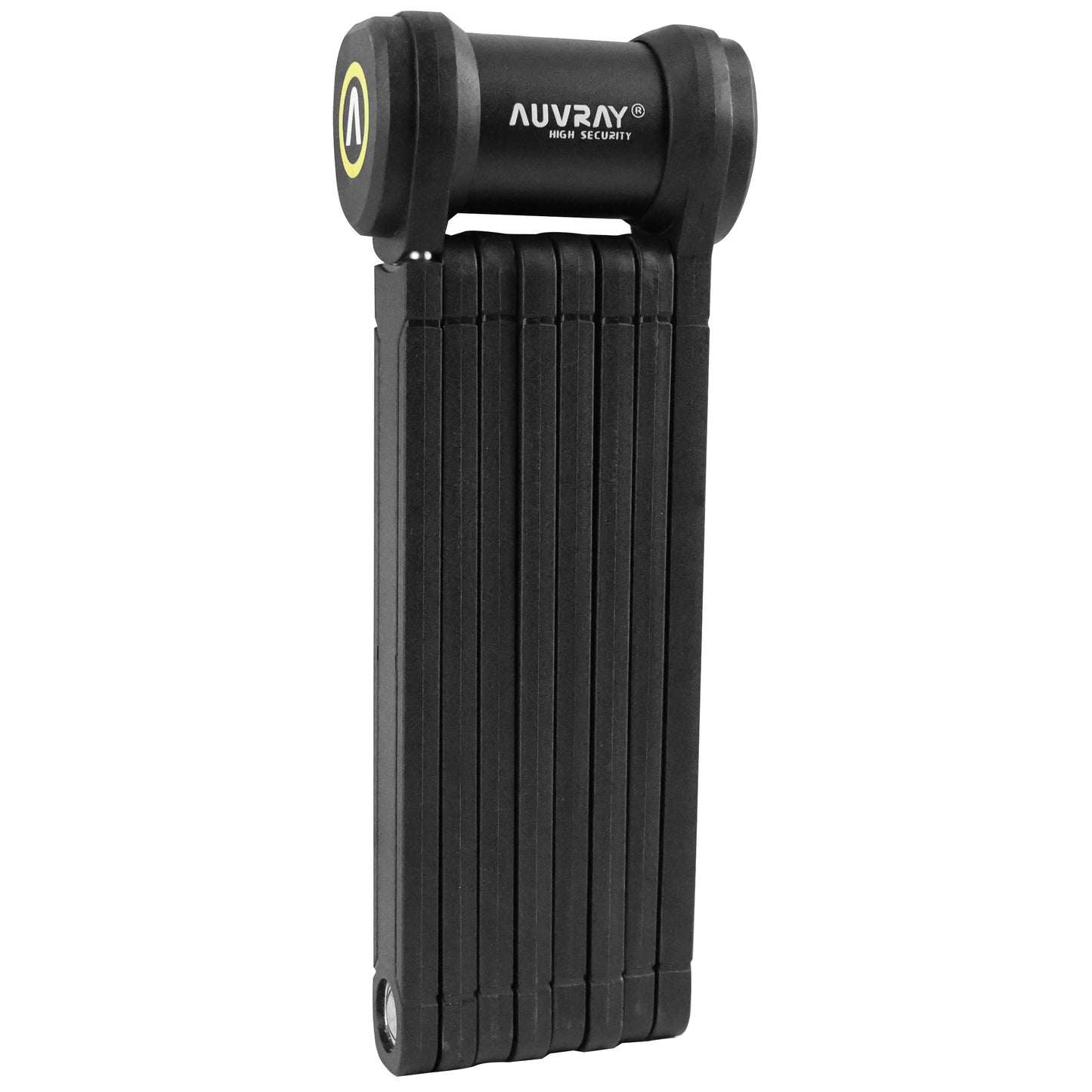 Auvray City Lock 360 Pro Folding Bicycle Lock, 120 cm, Black, with Holder, Security Level 8-10, ART2 Approved