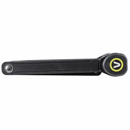 Auvray City Lock 360 Pro Folding Bicycle Lock, 120 cm, Black, with Holder, Security Level 8-10, ART2 Approved