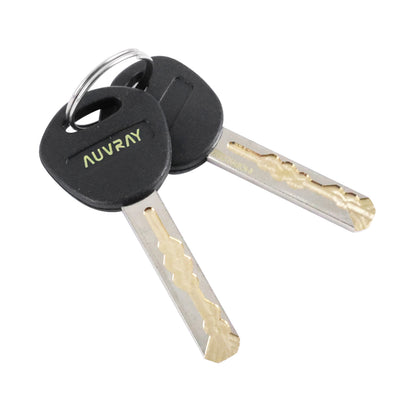 Auvray City Lock 360 Pro Folding Bicycle Lock, 120 cm, Black, with Holder, Security Level 8-10, ART2 Approved