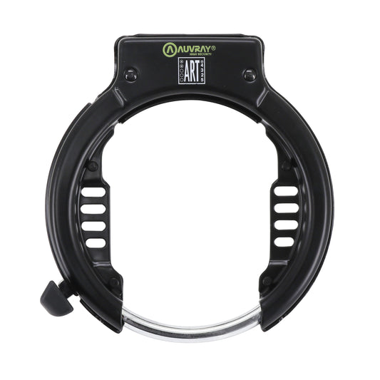 Auvray Megalock XL 80 mm Black Horseshoe Bicycle Lock Security Level 6-10 Chain and Cable Compatible - ART2 Approved