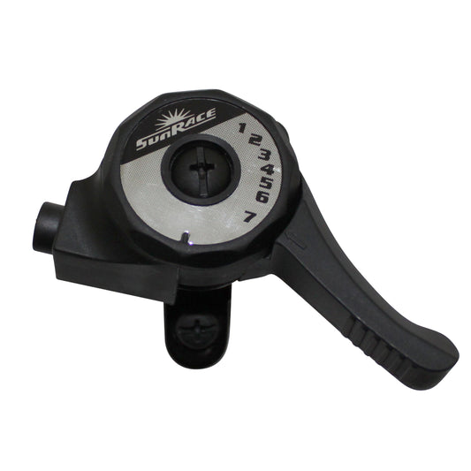 Manette VTT Sunrace droite collier cintre 7V