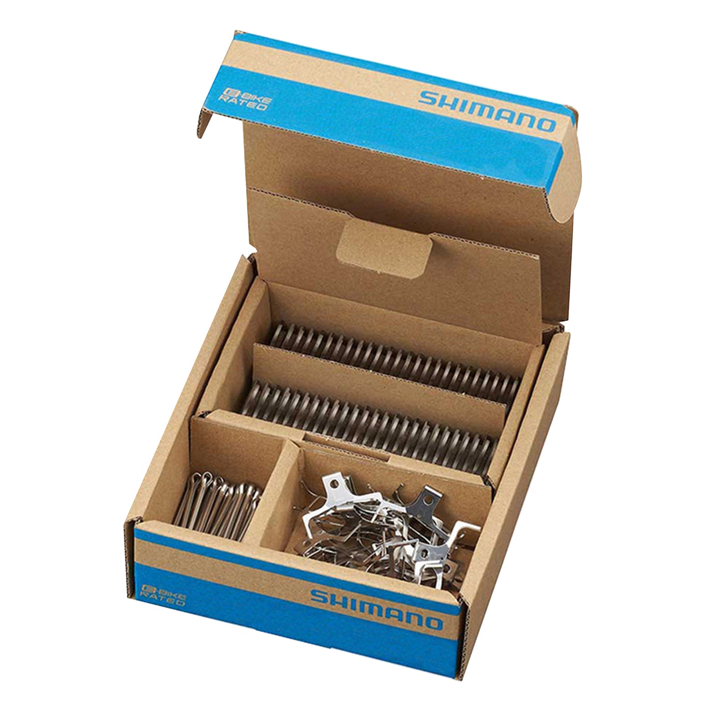 Plaquettes frein VTT Shimano D03S résine Deore 4 pistons box
