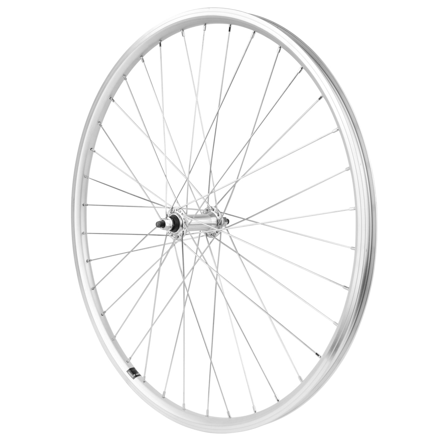 Roue VTT Vélox patin 27.5 ER10 avant axe plein argent