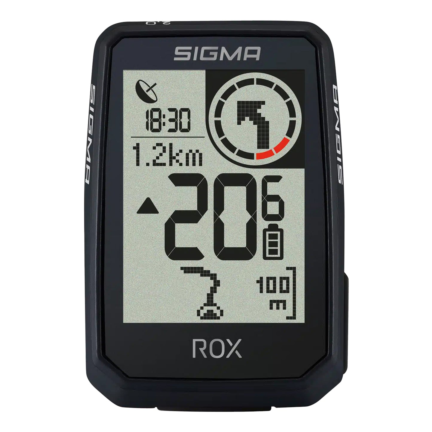 Compteur Sigma rox2.0 endurance Gps noir (autonomie 26 heures)