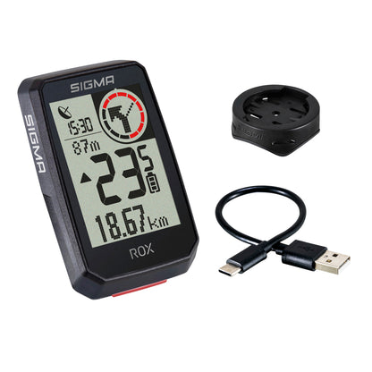 Compteur Sigma rox2.0 endurance Gps noir (autonomie 26 heures)