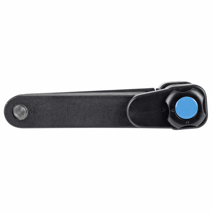 Bike lock - foldable scooter lock with combination, 90 cm length, black, includes mounting bracket - security level 5-