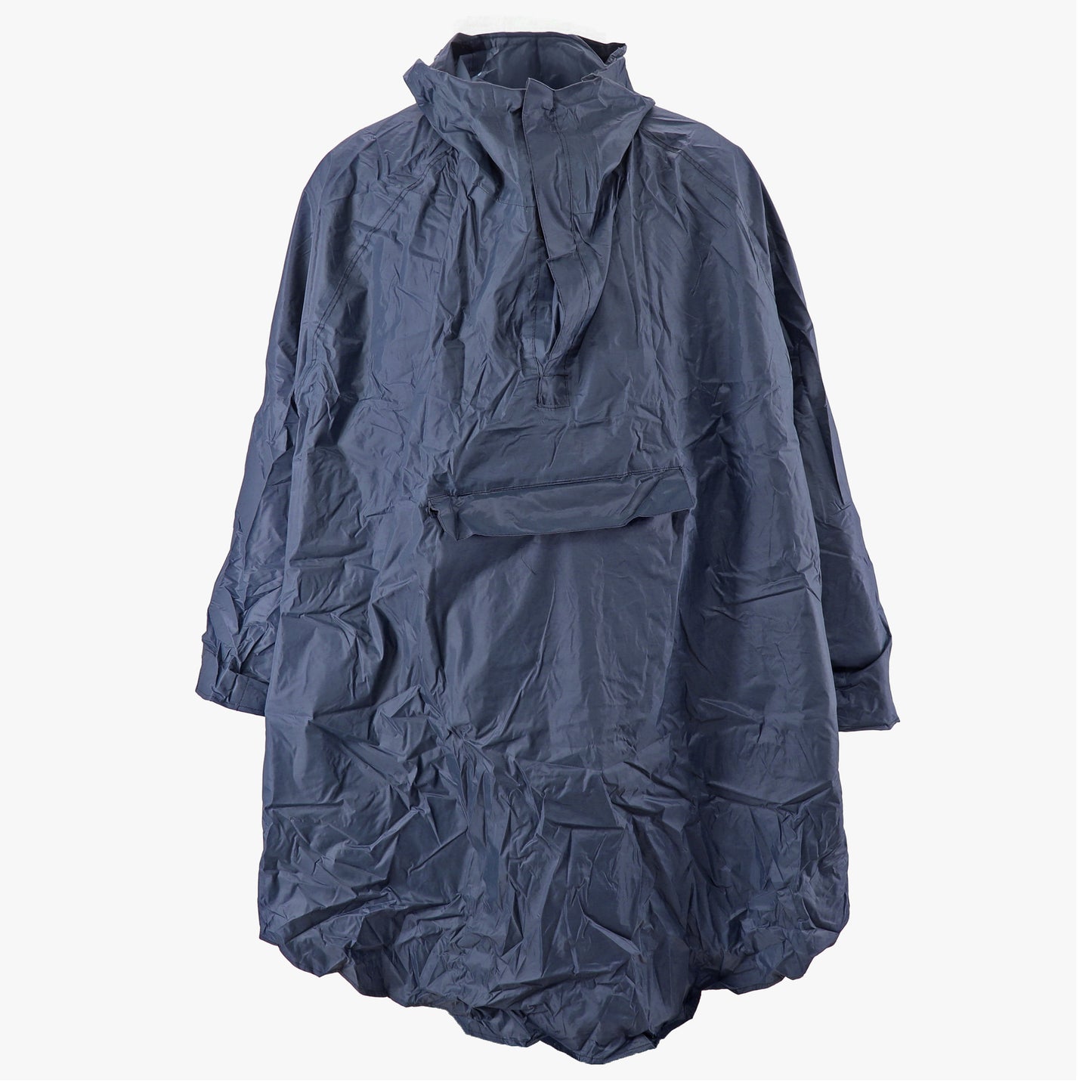 Adult navy blue PCP bike rain poncho