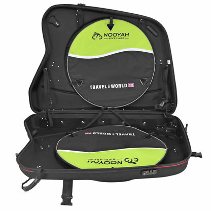 Valise transport vélo rigide VTT route avec roulettes PCP