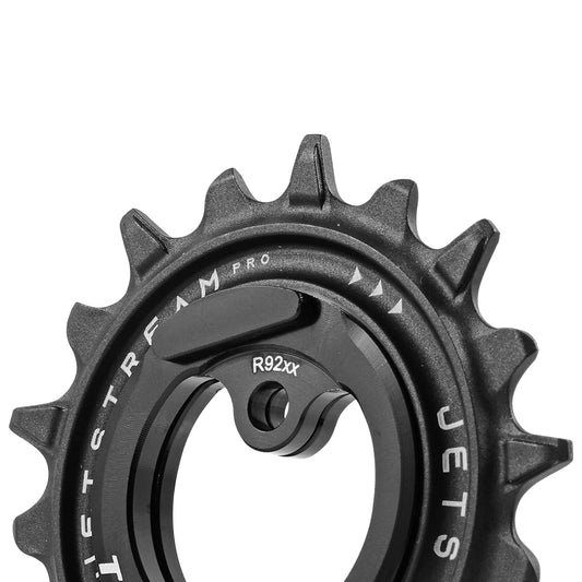 Tripeak AOPW derailleur pulley 12-18T ceramic 11x2s Shimano Dura-Ace R9100 black set of 2