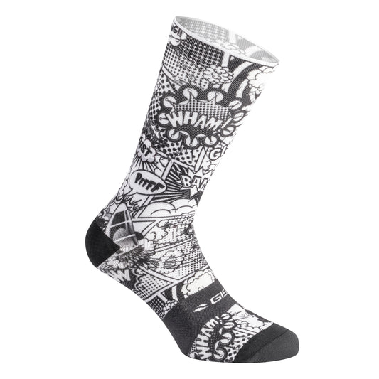 Chaussettes Socquettes Été Gist Trendy Comics Noir et Blanc Écologique Hauteur 20 cm