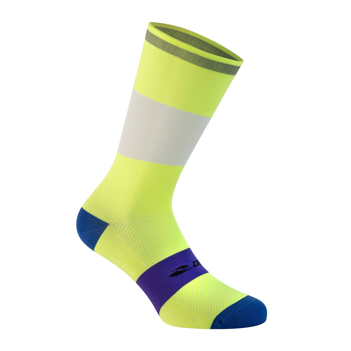 Chaussettes Socquettes Été Gist Reflex Jaune Fluo Hauteur 20cm