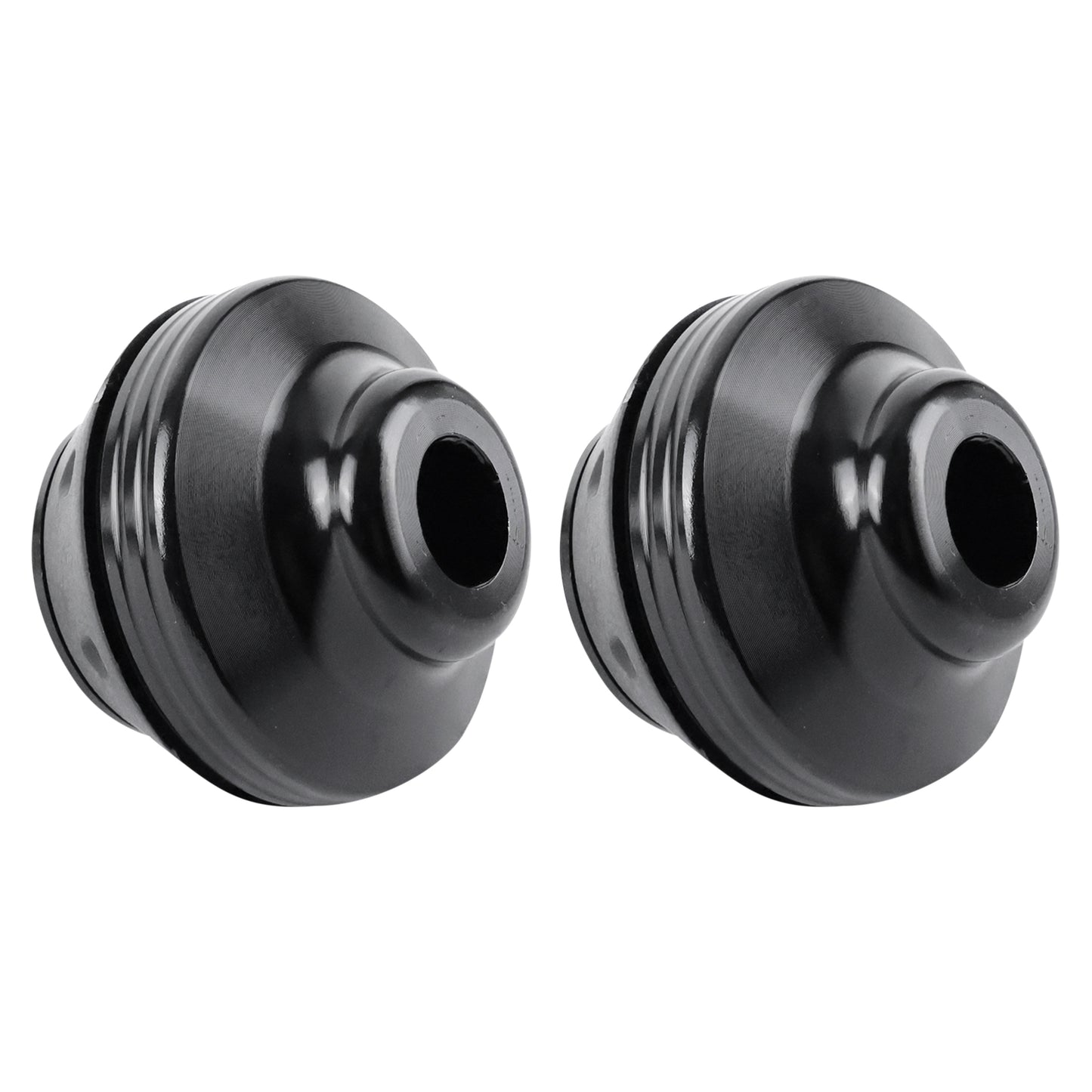 PCP hub black metal fall protection nut