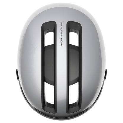 Casque vélo adulte Abus urbain hud-y ace gris