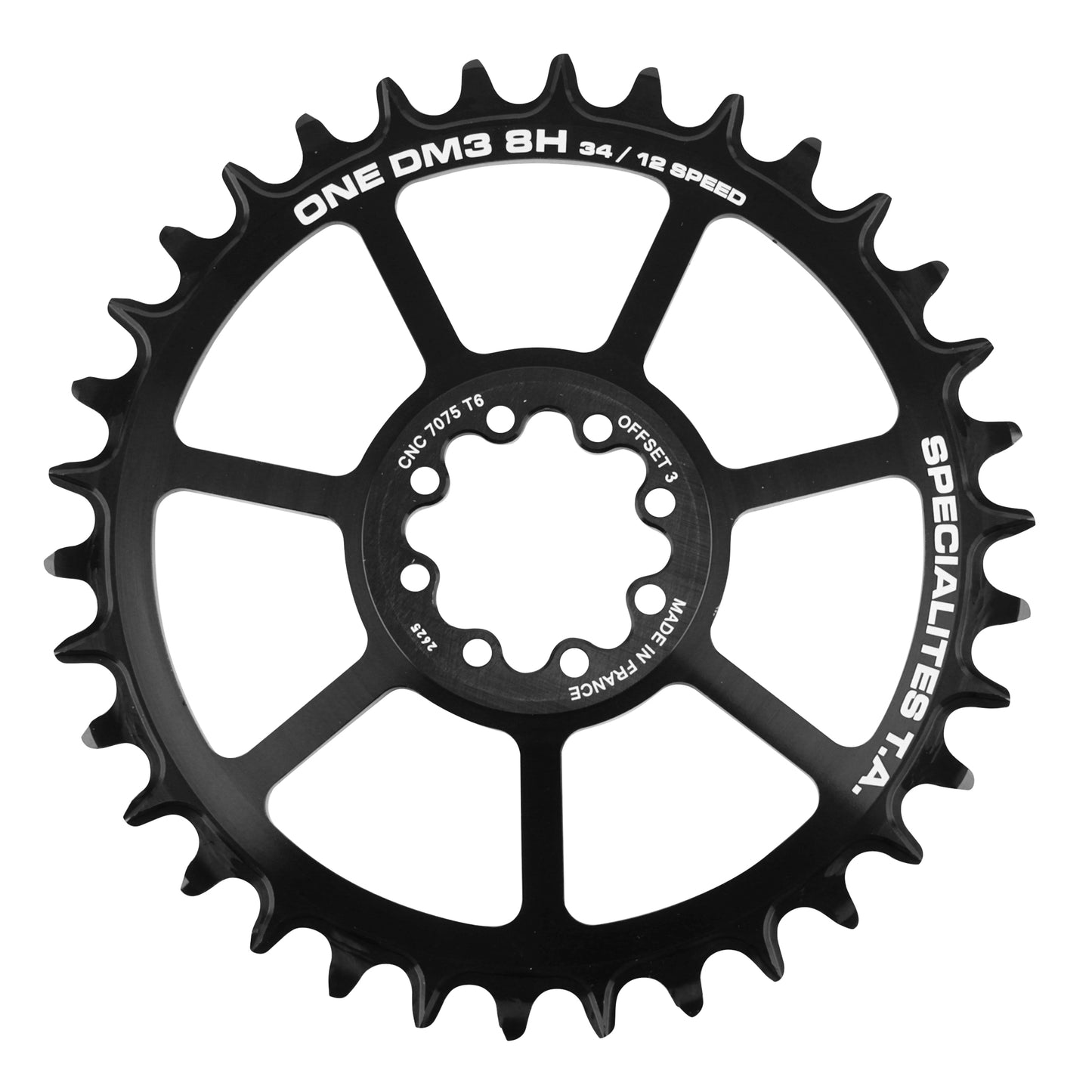 Plateau VTT TA One DM3 8H pour SRAM GX XX1 X01 34D