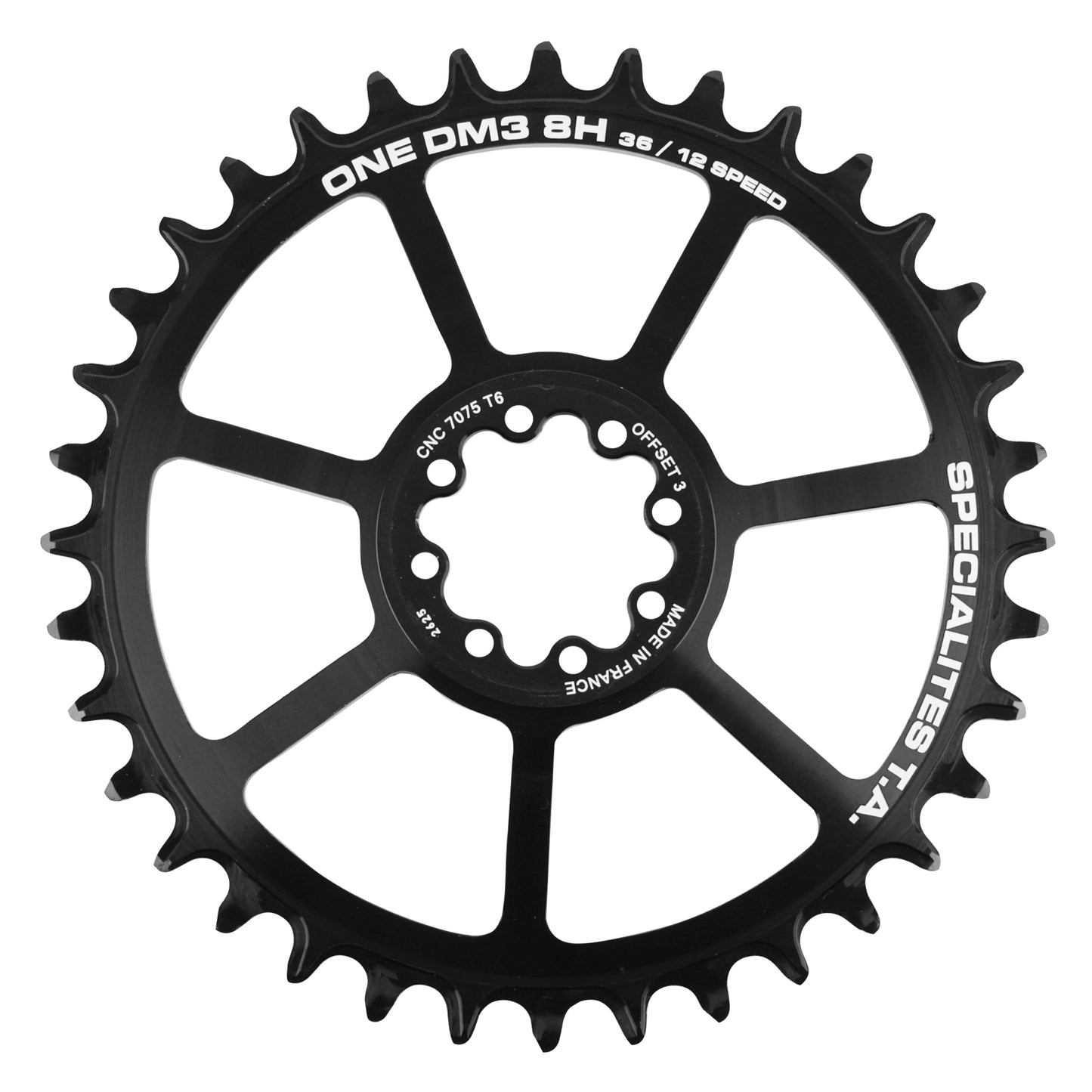 Plateau VTT TA One DM3 8H pour SRAM GX XX1 X01 36D