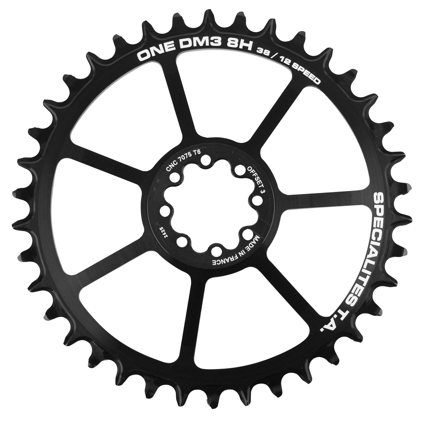 Plateau VTT TA One DM3 8H pour SRAM GX XX1 X01 38D