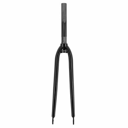 Fourche route 700c PCP acier noir pivot lisse 1"-22.2 intèrieur