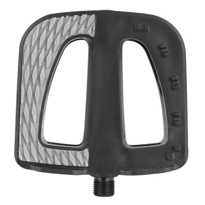 Newton cargo e-bike pedal resin black grey grip 9/16