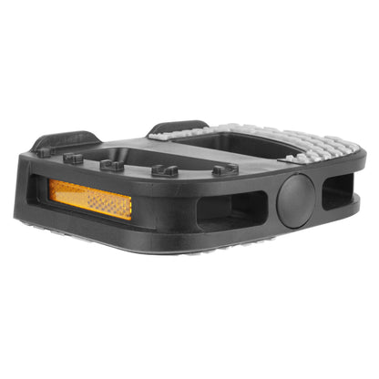 Newton cargo e-bike pedal resin black grey grip 9/16