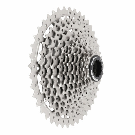 12sp Cassette. Sunrace CSRZ800 11-42 gravel for Shimano HG-L-HG-M metallic silver (11-13-15-17-19-21-24-28-32-36-42)