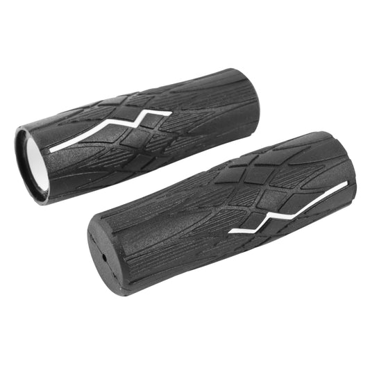 City Herrmans Grip Dude grips for kids, black and white, 90mm