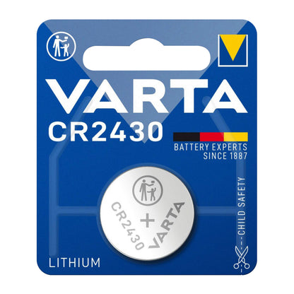 Pile bouton Varta CR2430 lithium 3V vendue à l’unité