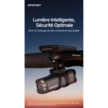 Igpsport vs1200s Smart Bike Headlight