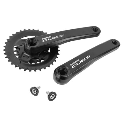Shimano Cues U4000 Black MTB Crankset 175 36x22 123mm Bottom Bracket for mounting
