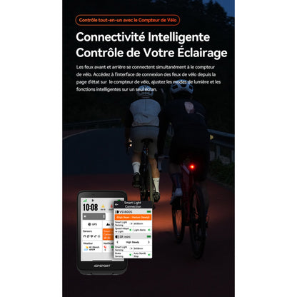 Igpsport vs1800s Smart Bike Front Light