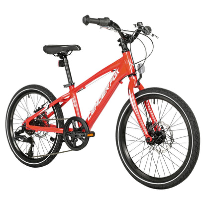 20-inch Leader Fox GAMP Red 6-Speed Kids' Mountain Bike (120-135 cm)