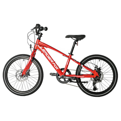 20-inch Leader Fox GAMP Red 6-Speed Kids' Mountain Bike (120-135 cm)