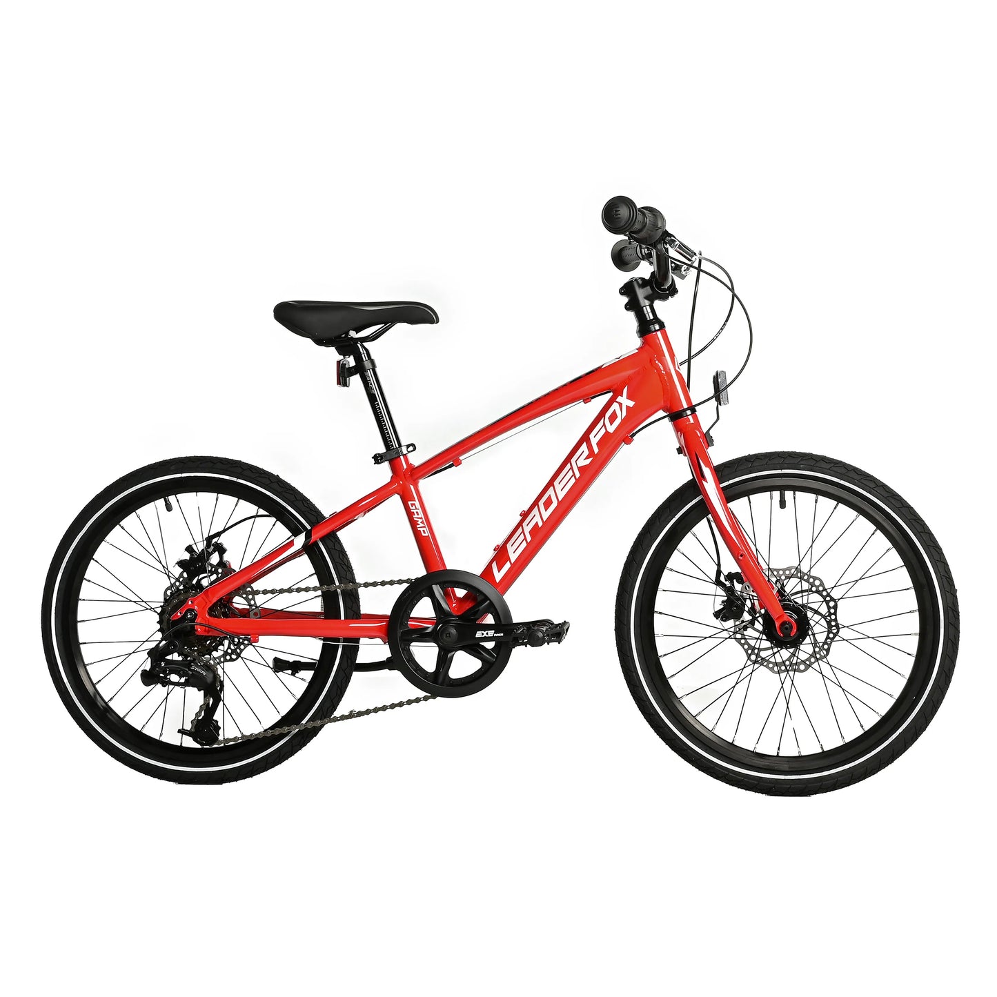 20-inch Leader Fox GAMP Red 6-Speed Kids' Mountain Bike (120-135 cm)