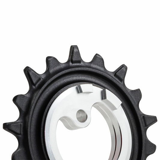 Tripeak 13-18 tooth ceramic derailleur pulley AOPW 12x1-11x2 speed Shimano Deore XT 8100-8130 SLX 7120-7100 GRX 822 silver set of 2