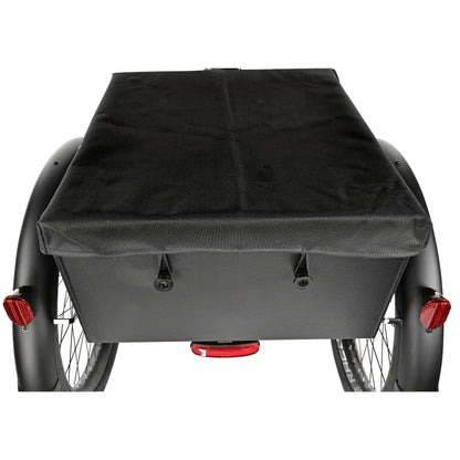 Housse pluie coffre tricycle Leader Fox Lovelo Curtis noir