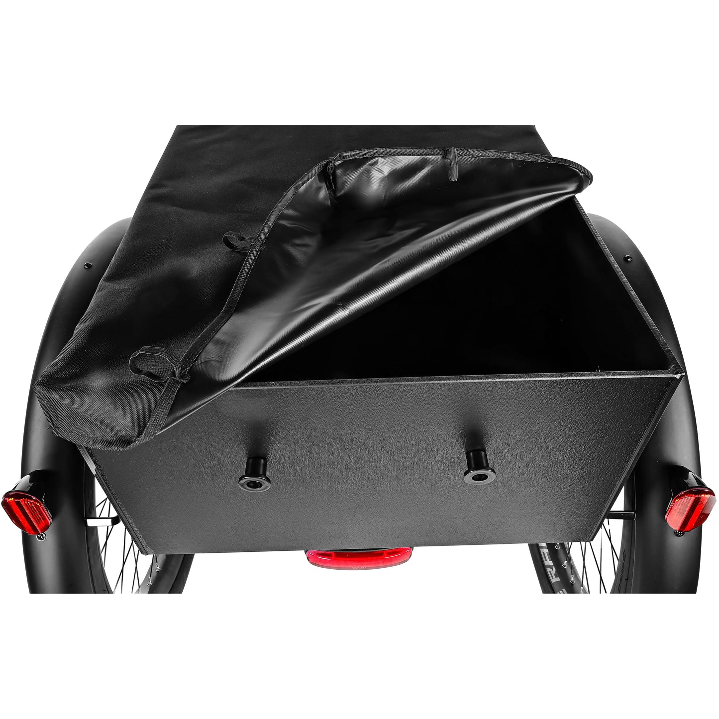 Housse pluie coffre tricycle Leader Fox Lovelo Curtis noir