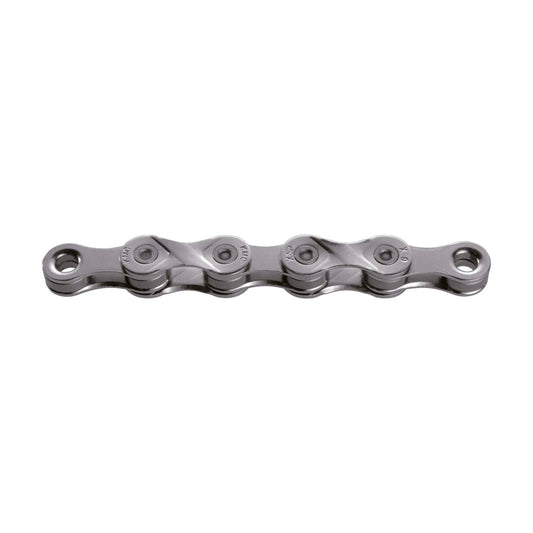 Chaîne vélo 9v. Route-VTT Kmc x9 gris 114 maillons compatible Shimano et Sram