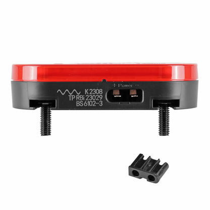 Eclairage vélo à dynamo arrière 6v sur porte-bagage Spanninga halo xe