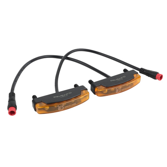 Eclairage-clignotant vélo arrière 6v sur porte-bagage Spanninga compatible vae