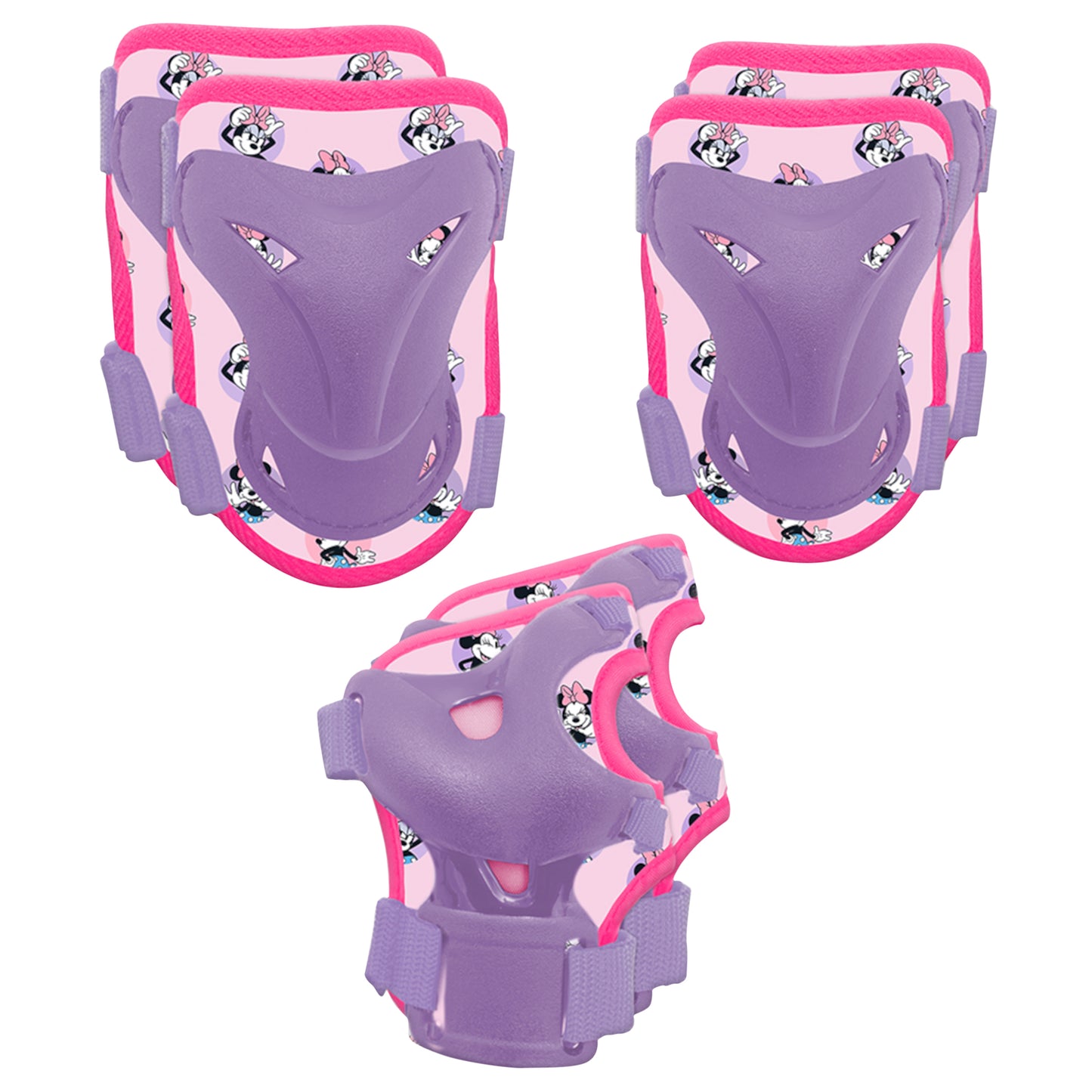 Disney Minnie knee-elbow-wrist protectors 6-piece kit