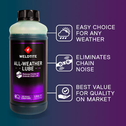Weldtite All-Weather Bicycle Chain Lubricant (1L)