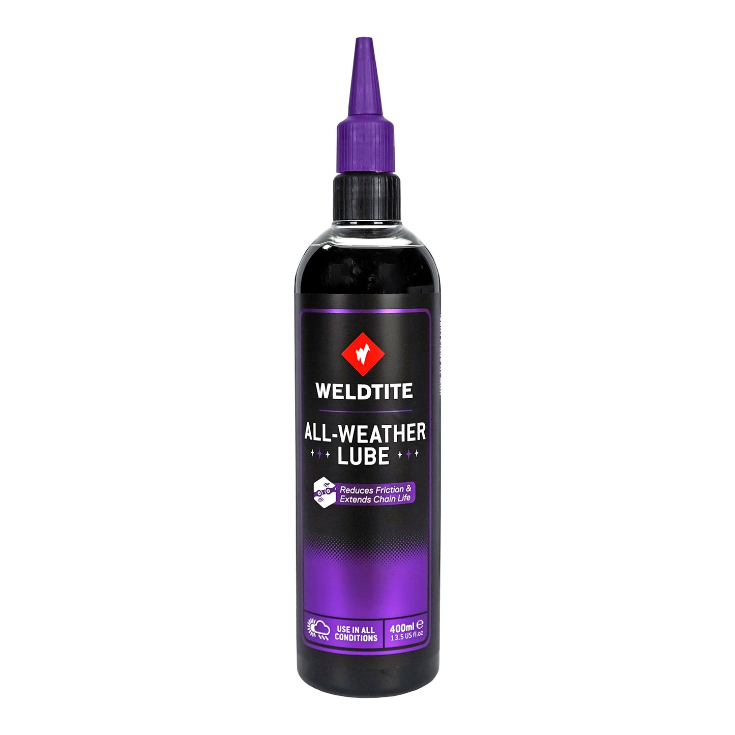 Lubrifiant vélo chaîne Weldtite all weather (400ml)