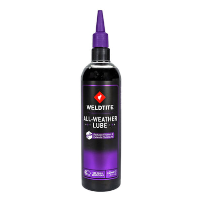 Lubrifiant vélo chaîne Weldtite all weather (400ml)