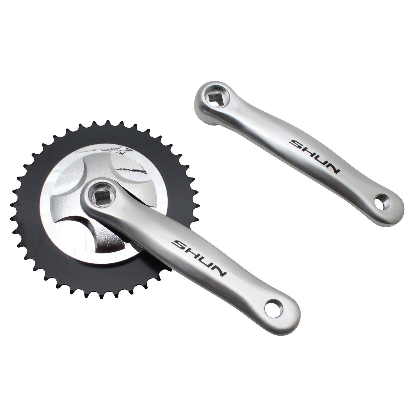 Pédalier city PCP alu 170 plateau 38 dents chaîne 3,30