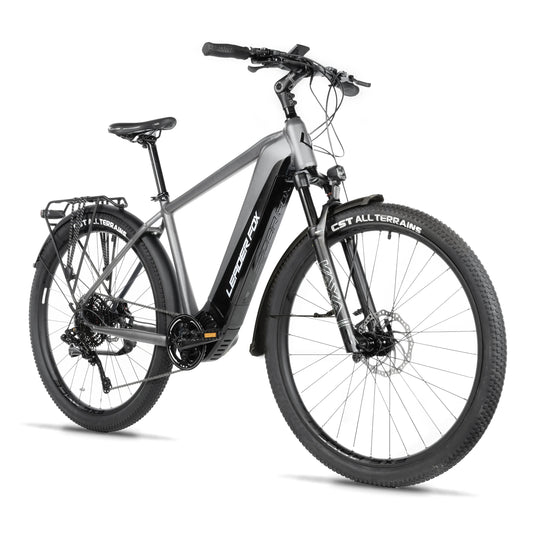 Electric Hybrid Bike 28 Leader Fox Barnet H Grey Bafang M510 20Ah