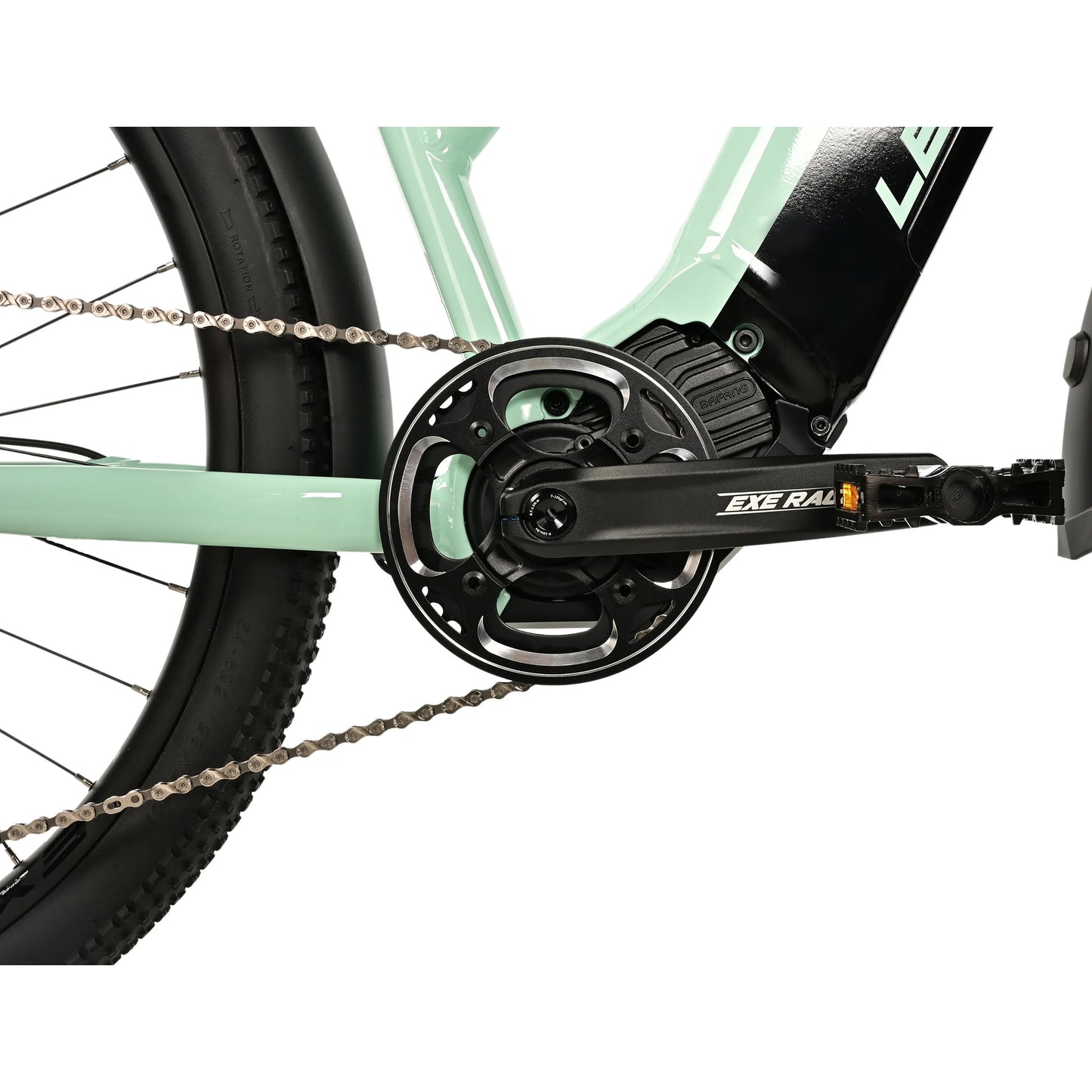 Vélo électrique VTC 28 Leader Fox Barnet F vert Bafang M510 20Ah