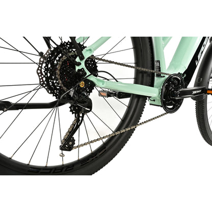 Vélo électrique VTC 28 Leader Fox Barnet F vert Bafang M510 20Ah